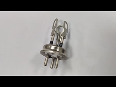 Tipo de conexión de vidrio a metal de sello hermético de vidrio Φ12.5-6mm Φ27.5-6mm tipo de conexión con brida