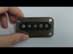 Tabla de terminales de conexión por tornillo para prestaciones estables del equipo eléctrico