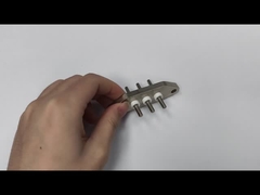 Conector hermético para vehículos eléctricos de vidrio ELA 48 de compatibilidad para estaciones de carga de vehículos eléctricos