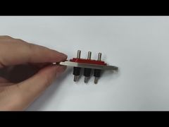25A-30A Conector hermético de corriente para vehículos eléctricos con aislante cerámico duradero