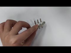 Conector hermético del vehículo eléctrico de la resistencia de aislamiento 1000MΩ conveniente para la gama de temperaturas Minu