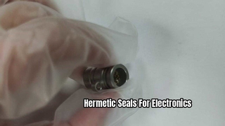 Glass to Metal Seals 10 Pin Feedthrough