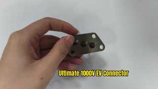 Solución de energía confiable Sscore Hermetic EV Connector 1000V