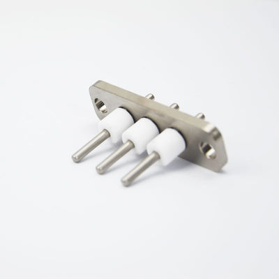 Conector eléctrico hermético de tipo recto, personalizado con revestimiento de níquel sin electro
