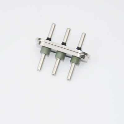 Conectores eléctricos eléctricos herméticos de 600 V con terminación de soldadura del aislante PPS