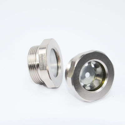 Vidrio de visión herméticamente sellado personalizado 8mm 1215 Material de acero