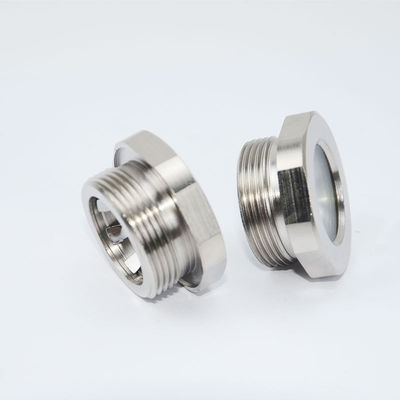Vidrio de visión herméticamente sellado personalizado 8mm 1215 Material de acero