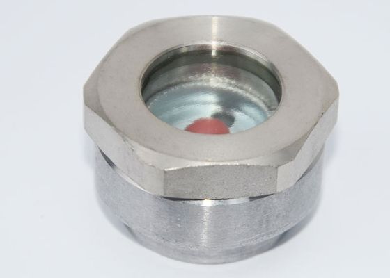 Vidrio de visión hermético con brida de 10 mm personalizado para aplicaciones industriales
