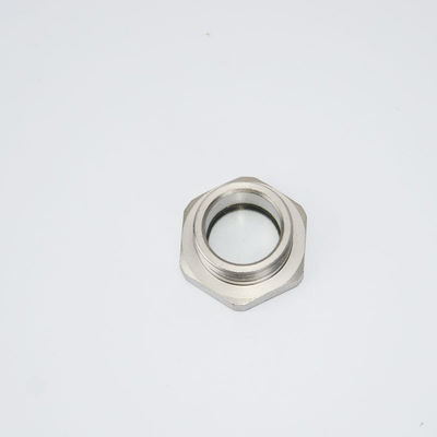 Vidrio de visión hermético de 10MPa 15mm de vidrio personalizado para el sello hermético de metal