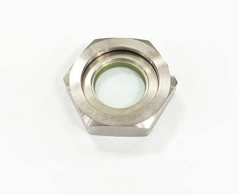 Cristales herméticos de visualización con brida sello de vidrio a metal 10MPa personalizados