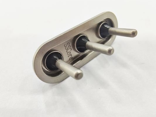 30A 600V Terminales herméticos de acero templado de sellado único con recubrimiento de níquel inelectro
