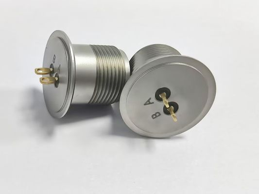 Vidrio hermético de vista de acero 1215 roscado con sello de vidrio a metal