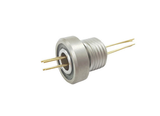 Conectores herméticos de alimentación a través de los conectores de montaje por tornillo con chapa de contacto de níquel inelectro -70 oC a 300 oC