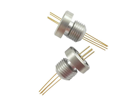 Conectores herméticos de alimentación a través de los conectores de montaje por tornillo con chapa de contacto de níquel inelectro -70 oC a 300 oC