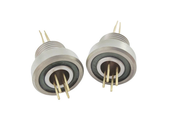 Conectores herméticos de alimentación a través de los conectores de montaje por tornillo con chapa de contacto de níquel inelectro -70 oC a 300 oC