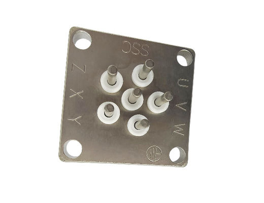 Tabla de terminales de tornillo de 220 V con aislamiento de 5000 MΩ y niquel sin electro