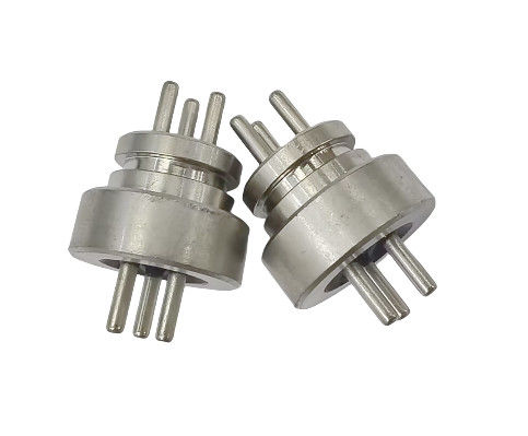 Conectores herméticos de alimentación a través del núcleo de la columna del tornillo de montaje 0,5 mm-3,2 mm Temperatura de -70.C a 300.C