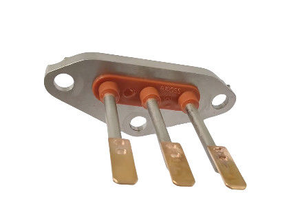 Terminal de compresor hermético con material PINS SUH446 de acero inoxidable y niquel sin electro
