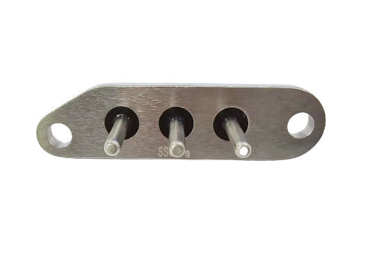 45 Acero y SUH446 Terminal hermético de acero inoxidable ELAN 48 Vidrio para conexiones eléctricas duraderas