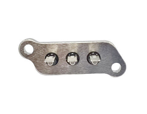 Terminal sellado con tapa de soldadura corta recubierta de níquel con longitud de aguja de 30,6 mm y resistencia de aislamiento de 1000 MΩ