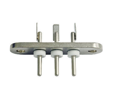 30A Terminal sellado con láminas de soldadura enlatadas bimetales -40°C 150°C Dos juntas de soldadura orientadas opuestamente