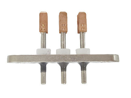 Compresor de vehículos energéticos Terminal sellado con láminas de doble soldadura de cobre bisférico -40°C a 150°C 50A Corriente máxima