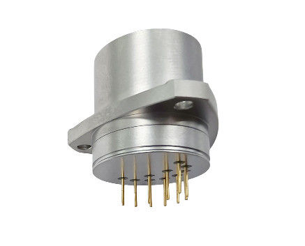 Aguja de acero de 8 milímetros de largo hecha de acero inoxidable 321 con superficie dorada para conector de 10 núcleos.