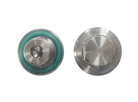 Enchufe magnético de drenaje de acero inoxidable con hilo de cabeza hexagonal M12 para la industria automotriz