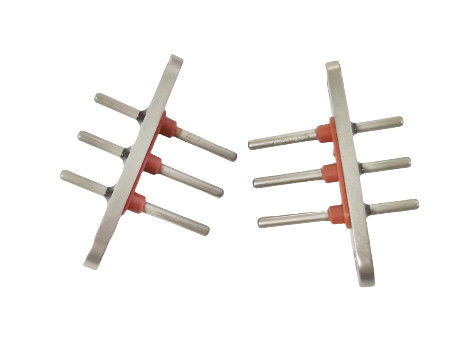 No. 45 Aguja de acero con longitud de 45 mm y proceso de inyección de pegamento para compresor de aire acondicionado