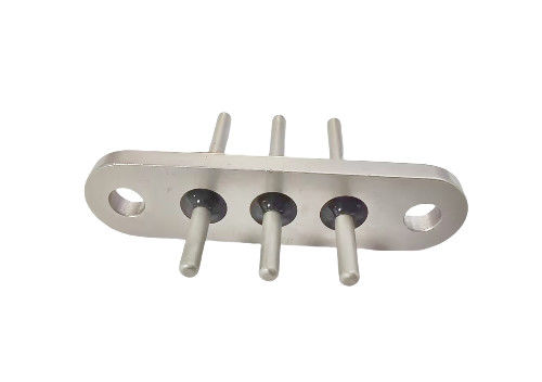 No. 45 Aguja de acero con longitud de 45 mm y proceso de inyección de pegamento para compresor de aire acondicionado