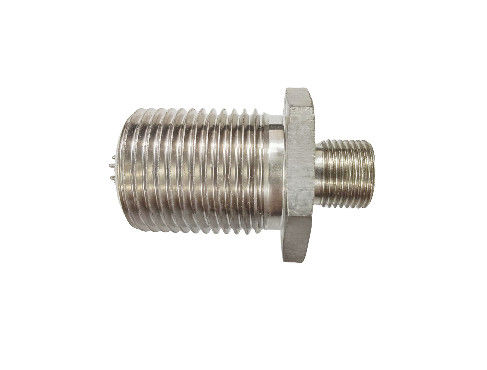 Conectores de sellado hermético de rendimiento duradero con 1x10 -9 Cc/sec He tasa de fuga y opciones de montaje roscado