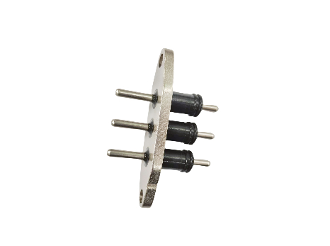 Conector hermético para vehículo eléctrico con corriente de trabajo máxima de 30A con materiales SUH446 y pines de cobre