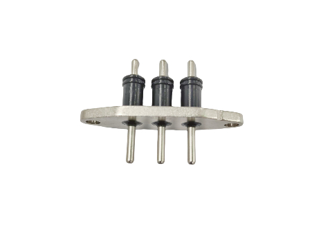 Conector hermético para vehículo eléctrico con corriente de trabajo máxima de 30A con materiales SUH446 y pines de cobre