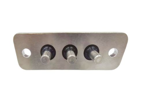 Tablero de terminales de conexión de superficie lisa para distribución de energía industrial