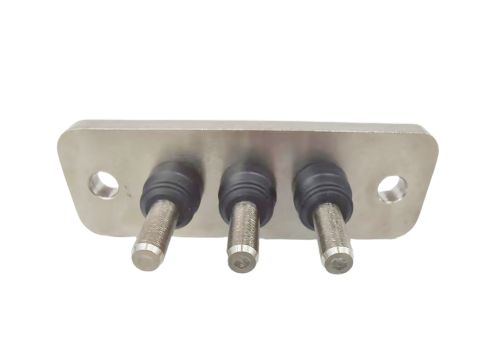 Tablero de terminales de conexión de superficie lisa para distribución de energía industrial