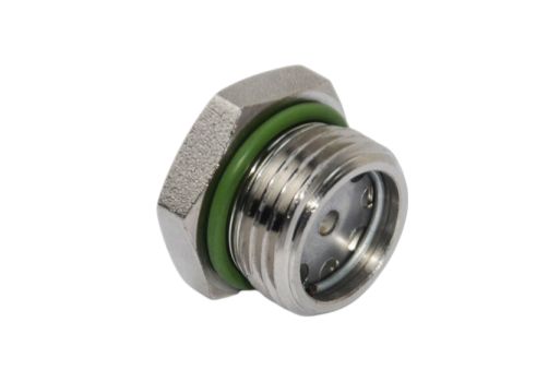 Excelencia en resistencia química, pantalla de visión hermética para el tipo de conexión roscada en aplicaciones industriales