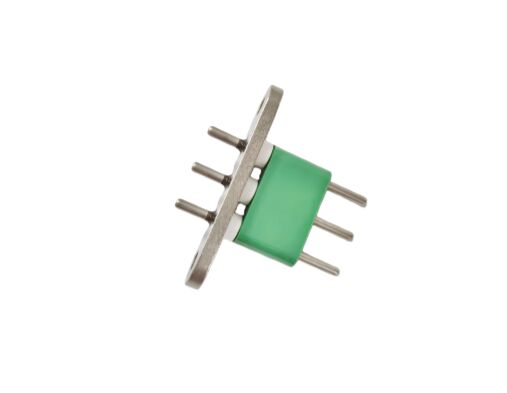 Conector de vehículo eléctrico hermético con material aislante de vidrio adecuado para sistemas de carga de coches eléctricos