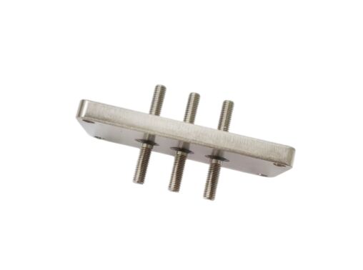 Placa de terminal de conexión de corriente nominal de 50 A con materiales de placa C45 diseñados para la gestión y seguridad de circuitos eléctricos