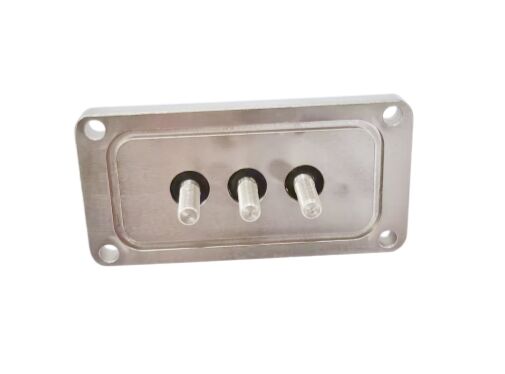 Placa de terminal de conexión de corriente nominal de 50 A con materiales de placa C45 diseñados para la gestión y seguridad de circuitos eléctricos