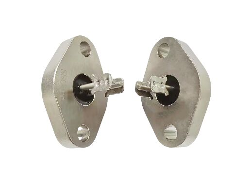 ELAN 48 Materiales de vidrio Sellos metálicos de vidrio con 2 pines Ideal para componentes electrónicos y dispositivos sensores