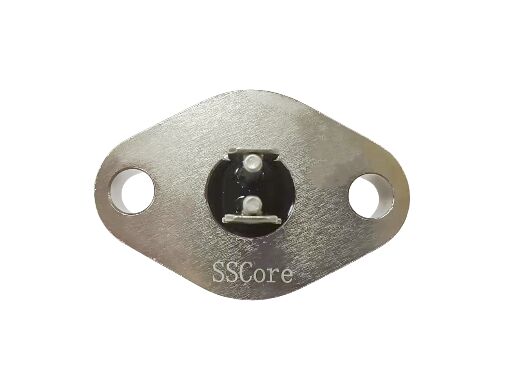 ELAN 48 Materiales de vidrio Sellos metálicos de vidrio con 2 pines Ideal para componentes electrónicos y dispositivos sensores