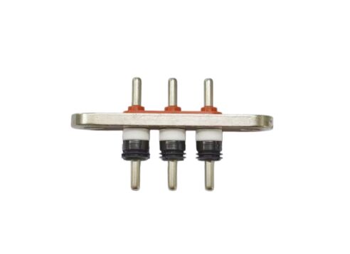 Conector hermético de vehículos eléctricos de plata con un grosor de 2 a 5 micrómetros diseñado para sistemas eléctricos seguros para automóviles