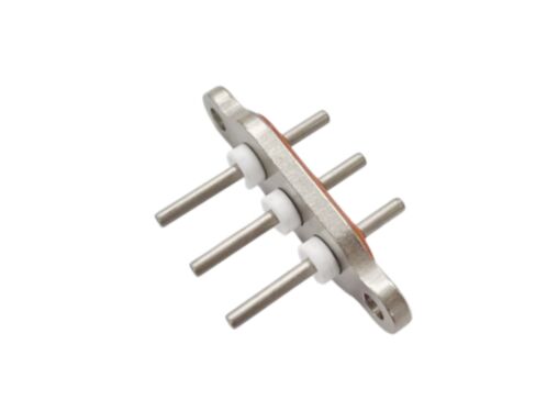 Conector hermético para vehículos eléctricos hasta 150 °C Color de caucho rojo que ofrece una durabilidad superior y fiabilidad eléctrica