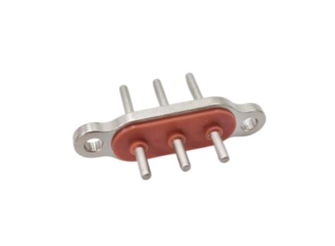 Conector hermético para vehículos eléctricos hasta 150 °C Color de caucho rojo que ofrece una durabilidad superior y fiabilidad eléctrica