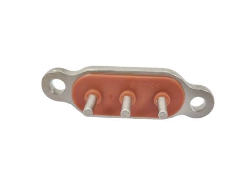 Conector hermético para vehículos eléctricos hasta 150 °C Color de caucho rojo que ofrece una durabilidad superior y fiabilidad eléctrica