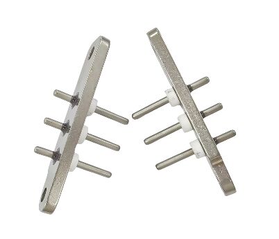 Conector eléctrico hermético estilo terminal para vehículos eléctricos equipado con pines de acero inoxidable SUH446 que garantizan la conductividad eléctrica