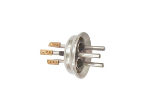 Pin SUH446 Terminales de compresores de refrigeradores que incorporan materiales de vidrio ELAN 48 que garantizan un rendimiento eléctrico estable