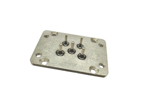 Ø3.2Pin Material RATIO 2 1 Junta de terminales de conexión construida con materiales duraderos de placa C45 para conexiones eléctricas